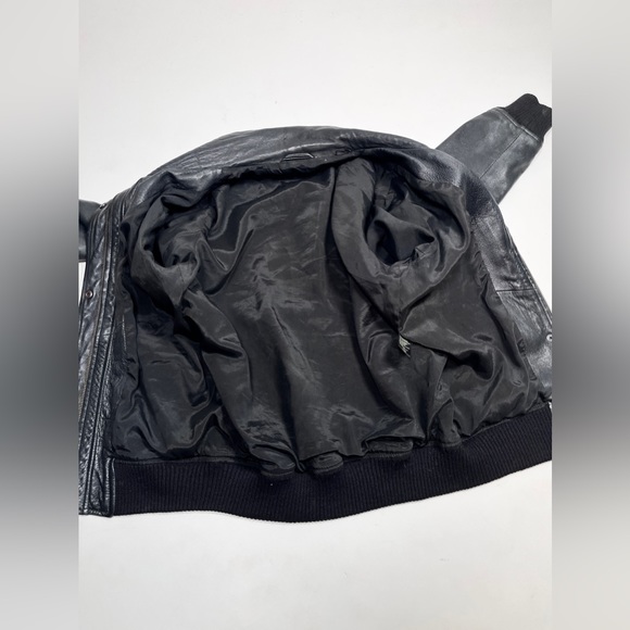 THEORY leather moto jacket - Picture 14 of 15